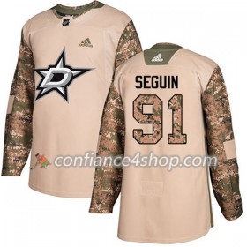 Adidas Maillot de Hockey Dallas Stars Tyler Seguin 91 2017-2018 Camo Veterans Day Practice Authentic - Homme